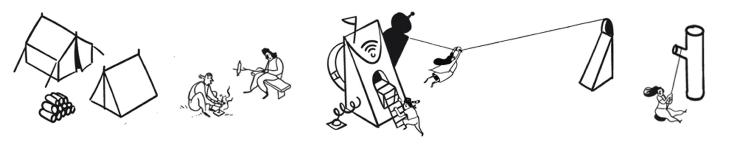 Ein Illustration des digi.camps